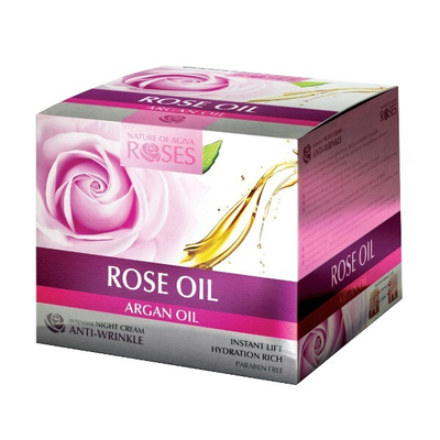 Krem nate Ellemare Roses and Argan Oil, 30 ml
