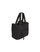 Çantë tote Adidas Puffy, poliestër, e zezë