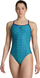 Kostum banje njëpjesësh për gra Arena Starfish Lace, MaxLife Eco, mbrojtje UV 50+, shumëngjyrësh