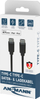 Kabllo USB Ansmann USB C në USB C, 1.2m, 60W 3A, e zezë