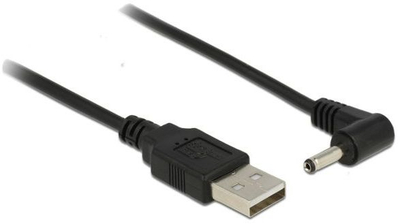 Kabull furnizimi DeLOCK 83577, USB A në DC, 1.5 m, i zi