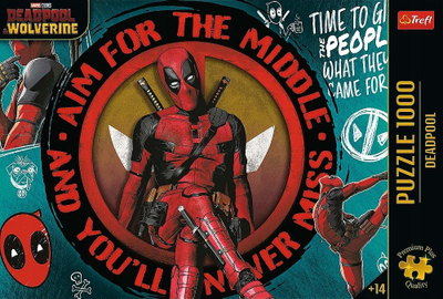 Puzzle Trefl Deadpool, 1000 copa, shumëngjyrësh