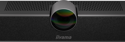 Webkamera Iiyama UC CAM120ULB-1, 12 MP, 4K 3840 x 2160, e zezë