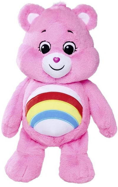 Lodra pellushi SIMBA Care Bears Cheer Bear, 60 cm, rozë