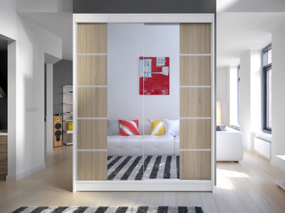 Dollap CAMINO V, bardhë/ bezhë