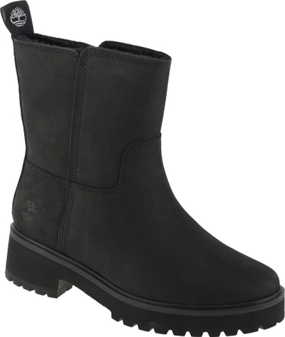 Çizme Timberland Carnaby Cool Wrm Pull On, nubuck, me gëzof mrena, të zeza