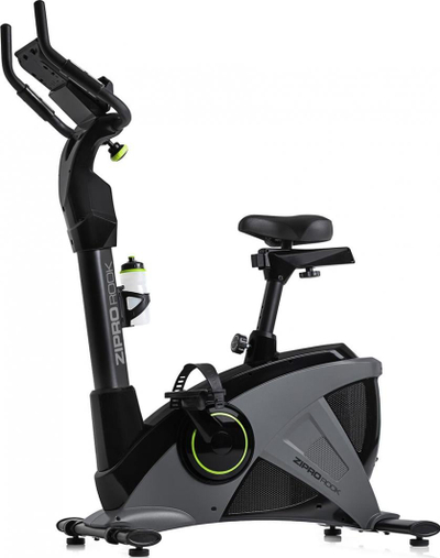Biçikletë elektro-magnetike për ushtrime Zipro Rook, iConsole +, gri / jeshile
