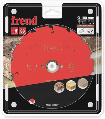 Teh rrethor për dru Freud LP20M, 190mm, 12 dhëmbë, 30mm