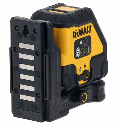 Nivel lazer DeWalt DCLE14201GB me rreze të gjelbër, karikim USB‑C, i verdhë