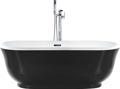 Vaskë e pavarur TESORO Freestanding, 1700 x 770 mm, akril, e zezë
