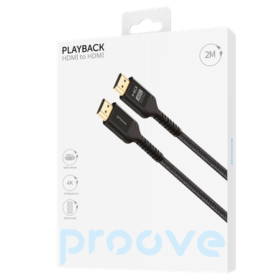Kabllo Proove PlayBack HDMI në HDMI, 5m, e zezë