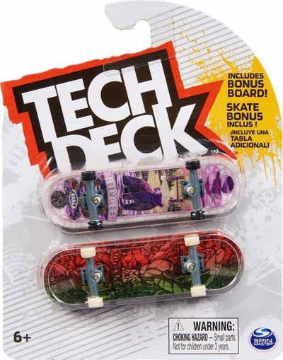 Lodër fingerboard Tech Deck Zero, set 2 copë, plastikë