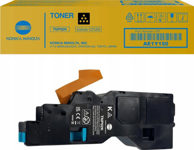 Toner Konica Minolta TNP-92K AE1Y150, 6000 faqe, i zi