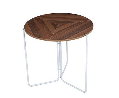 Tavolinë palosëse ngrënie Heinner NUC, 80x80x72 cm, MDF, e bardhë
