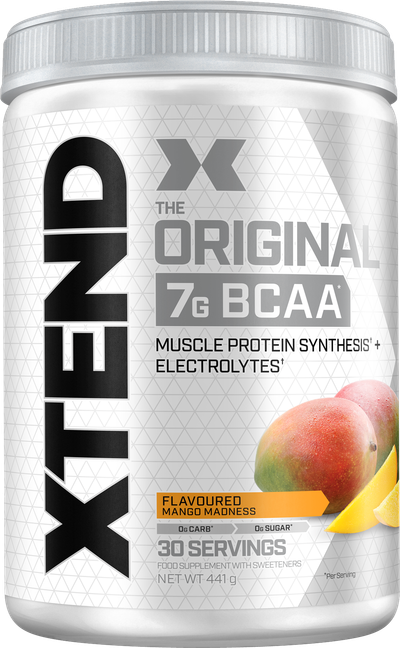 Suplement XTEND® Original BCAA Powder Mango Madness, 441g