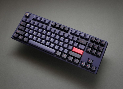 Tastierë lojrash Ducky One 3 Cosmic Blue TKL, MX-Brown, blu