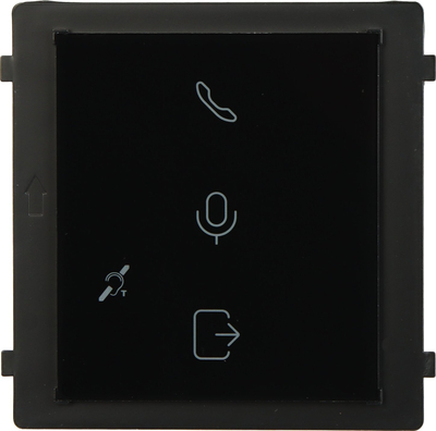 Modul induktiv për videointerfon Hikvision DS-KD-PMR, IP65, i zi