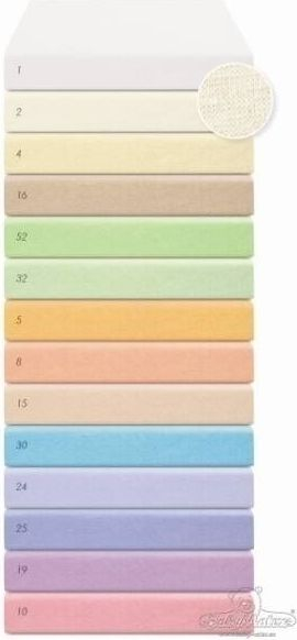 Чаршаф за кревет за бебе BabyMatex Frotte, 60x120 cm, памук, розова