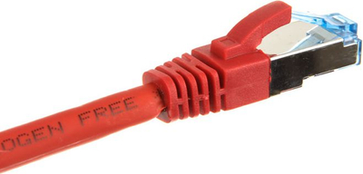 Kabllo rrjeti InLine Patch Cat.6A, S/FTP, 3m, e kuqe
