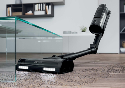 Fshesë me korrent vertikale Hoover HF610HX 011, pa kabllo, 40 min, 0.7L, e zezë