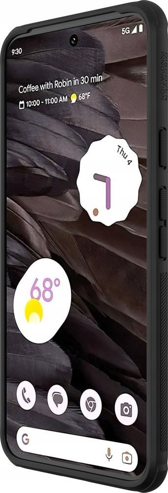 Mbrojtëse telefoni Nillkin Super Frosted Pro për Google Pixel 8, antirrëshqitëse, e zezë
