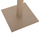 Bazë tavoline metalike HM421.25, 40x40x72cm, ngjyra cappuccino