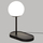Lampë tavoline Atmosphera COLORS, moderne, me USB, e zezë