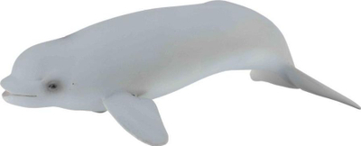 Figurë lodër Collecta Young Beluga Whale, plastikë, e bardhë