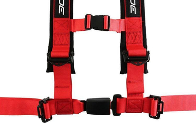 Rrip sigurie sportiv Slide 4P, 2", me E4, i kuq