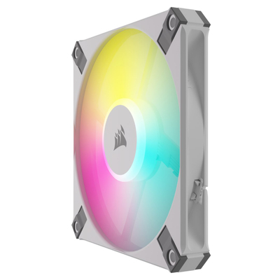 Ventilator kullë Corsair iCUE SP120 RGB Elite, 120mm, RGB, i bardhë