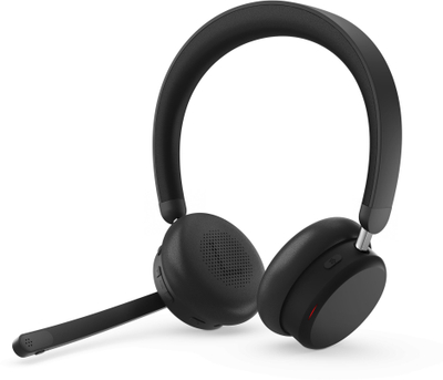 Слушалки Lenovo 4XD1S19778, со кабел, со микрофон, црни