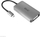 Adapter USB Club 3D CAC-1510-A, USB C në DVI, 4K, bojë-argjendi