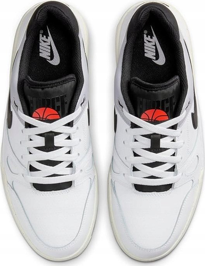 Atlete basketbolli Nike Full Force Lo, për burra, të bardha me të zeza