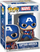 Figurë koleksionuese Funko POP Marvel Captain America, 3.65", vinyl bobblehead
