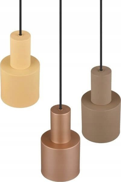 Llambadar varëse Trio Lighting Agudo, me 3 spote, bazë rrethore, shumëngjyrësh