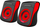 Altoparlantë Esperanza FLAMENCO 2.0, 6W, USB, zi kuqe