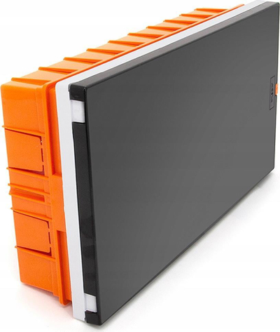 Kuti shpërndarëse elektrike Nilson ELS 32661018, 1x18 module, IP40, e bardhë