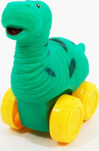 Lodër makinë dinosauri pa markë Dinosaur Car Mix, plastikë, shumëngjyrëshe