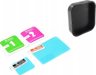 Set aksesorësh XREC për GoPro Hero 5 6 7 Black, kapak lentje, mbrojtëse ekrani polikarbonat, i zi