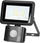 Reflektor LED me sensor, 10 W, 800 lm, dritë neutrale, i zi