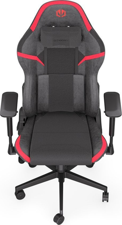 Karrige Gaming Endorfy Scrim RD (EY8A002), 128x74x69 cm, kapacitet 120 kg, e kuqe/e zezë