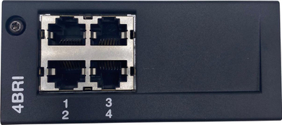 Modul zgjerimi telefoni Mitel 4BRI, 4 porta ISDN BRI, për Mitel 470, i zi