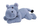 Lodër pellushi Wild Republic Ecokins Hippo, 12", ekologjike, gri