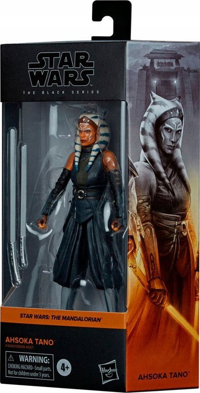 Figurë aksioni Hasbro Star Wars The Black Series Ahsoka Tano, 15 cm, me shpatë drite, gri