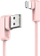 Kabllo Usams USB, 1.2m pink, rozë
