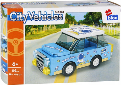 Blloqe ndërtimi Alleblox City AB4032, 56 copa, me shumë ngjyra