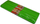 Letër krepe Schemat Crepe Paper 22, set 10 copë, jeshile e çelët