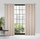 Perde Eurofirany Drape 386650, 140x250cm, kadife me lule, bezhë