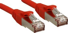 Мрежен кабел Lindy Cat6 SSTP PIMF, 10m, црвен