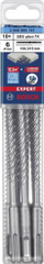 Set stërvitjesh betoni Bosch SDS plus-7X, 6x215mm, 10 copë, gri